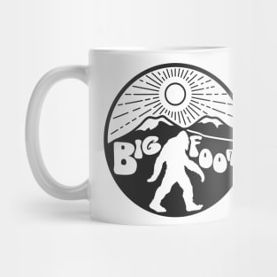 70s Bigfoot Sasquatch Shagadelic Mountains Mug